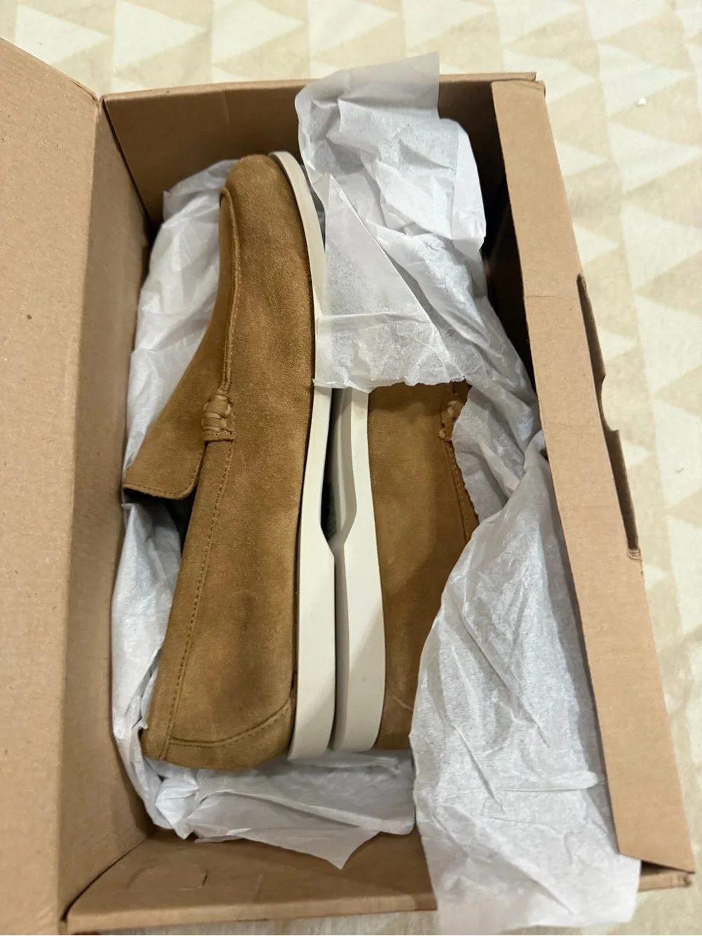 J crew dusty tan Venetian loafers